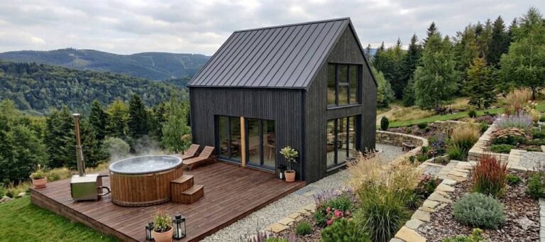 Szkielet domku letniskowego „Ryś”