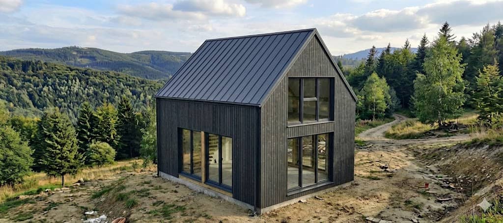 Szkielet domku letniskowego „Ryś”