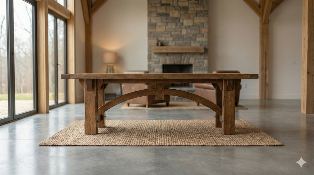 Duży stół jadalny „Słowik” 250 cm x 105 cm